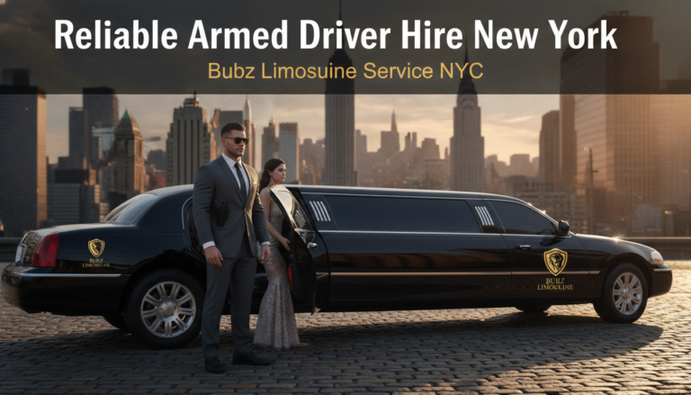 Bubz Limousine armed driver hire service New York City