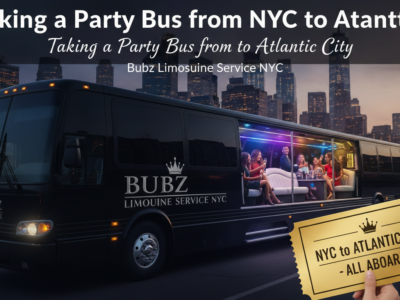 Bubz Limousine party bus from NYC to Atlantic City