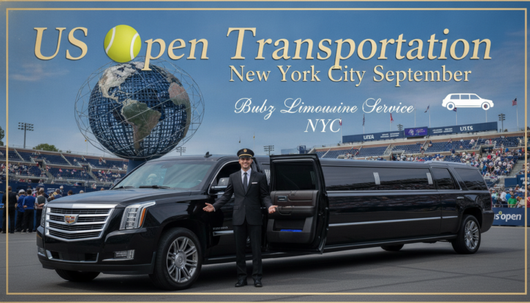Bubz Limousine Service NYC US Open Transportation stretch limo