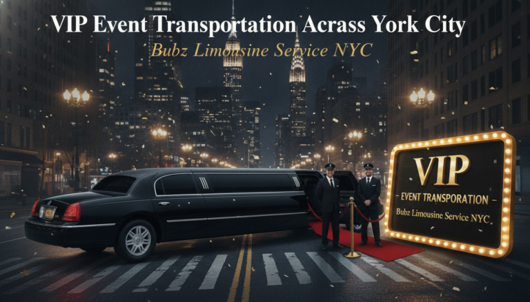 Bubz Limousine Service NYC VIP event transportation with chauffeurs