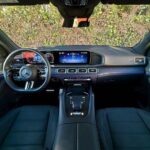 Modern Mercedes-Benz interior with digital dashboard display