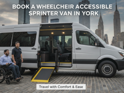 Wheelchair accessible sprinter van with ramp in New York