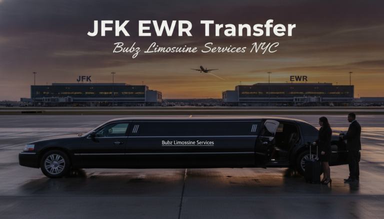 JFK to EWR limousine airport transfer service