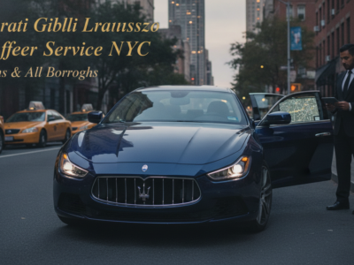 Maserati Ghibli chauffeur service in New York City