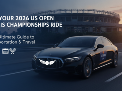 Luxury car transportation guide for 2026 US Open Tennis