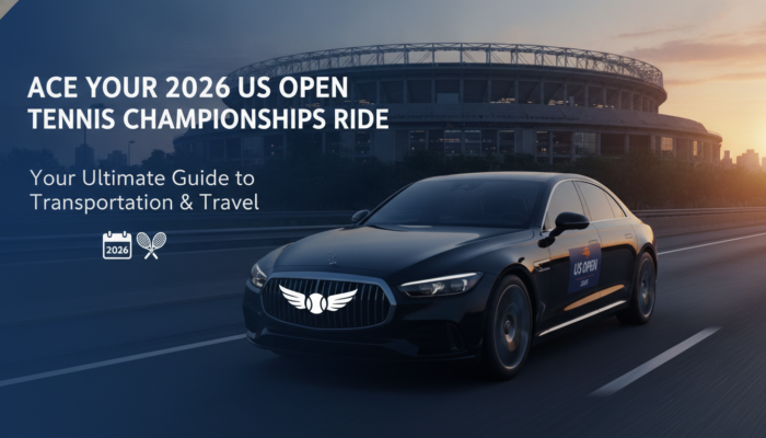 Luxury car transportation guide for 2026 US Open Tennis
