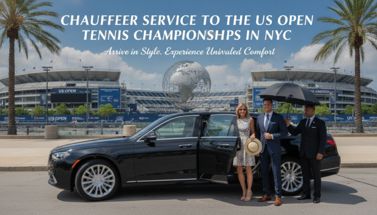 Luxury chauffeur service to US Open Tennis Championships NYC