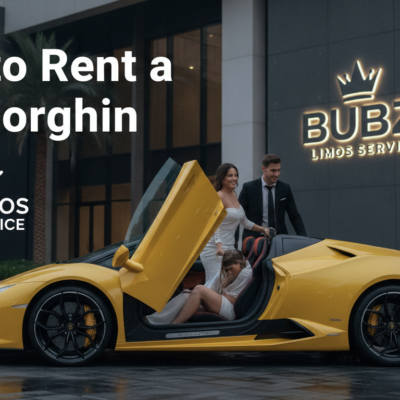 How to rent a Lamborghini with Bubz Limos Service