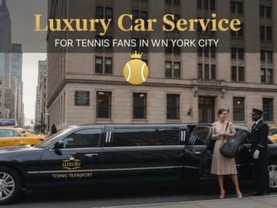 Luxury limousine car service for tennis fans in New York City