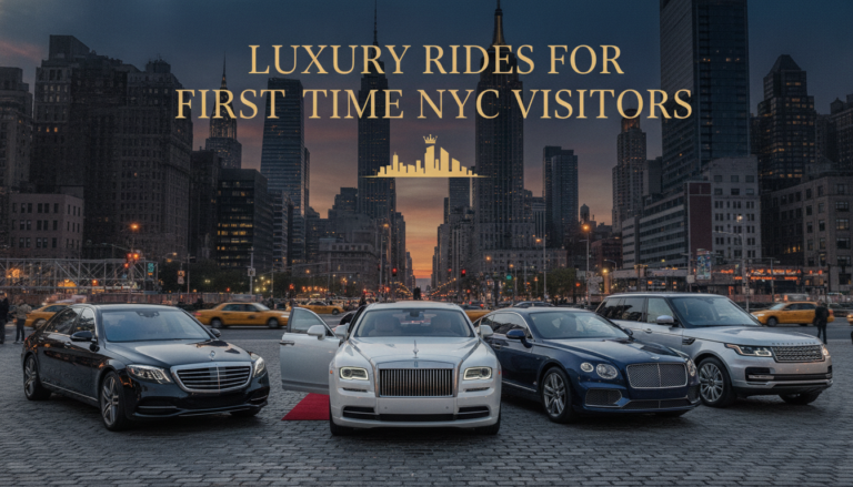 Luxury cars fleet for first-time NYC visitors transportation
