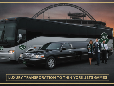 Luxury limo and bus transportation to New York Jets games