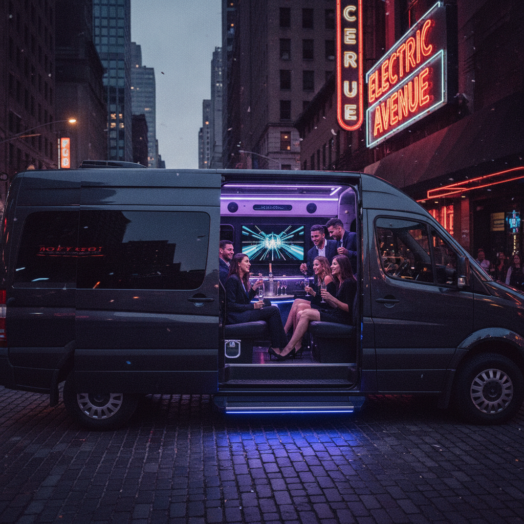 NYC Party Sprinter for Nightlife Events