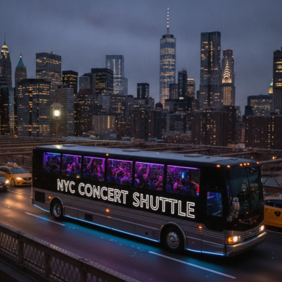 Party Bus for Concert Transportation