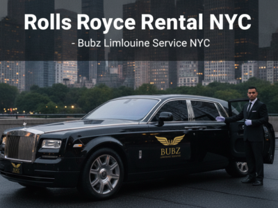 Rolls-Royce rental limousine with chauffeur in NYC